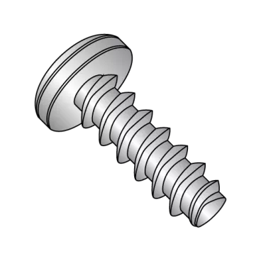 12-11X1  Phillips Pan Plastite Alternative 48-2 Fully Threaded 18-8 SS Passivated And Wax