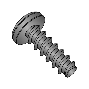 5-20X3/8  Phillips Pan Plastite Alternative 48-2 Fully Threaded Black Oxide And Wax