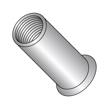 1/4-20-.130  Small Head Rivet Nut Stainless Steel Cleaned and Polished NON-RIBBED