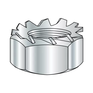 M3-0.5  Metric Class 8 K Lock Nut Zinc