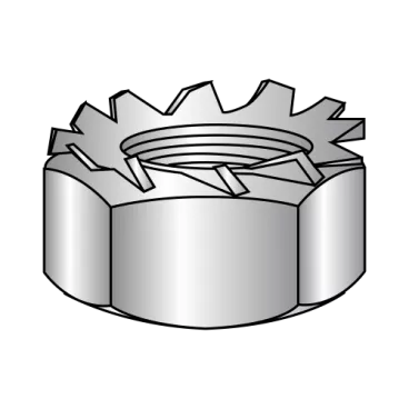M4-0.7  Metric K Lock Nut A2 Stainless Steel