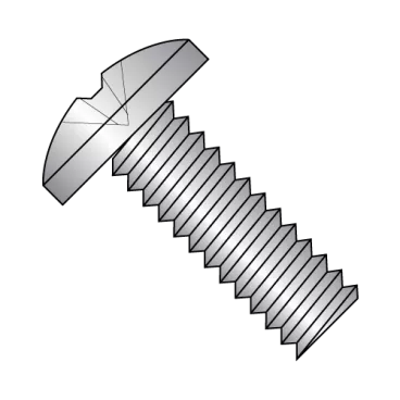 6-32X3/8  Phillips Binding Undercut Machine Screw Fully Threaded 18-8 Stainless Steel