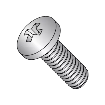 10-24 X 1  MS51957, Phil Pan Machine Screw Coarse Full Thread 300 Series S/S DFAR