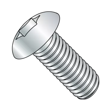 3/8-16X1  6 Lobe Truss Machine Screw Fully Threaded Zinc