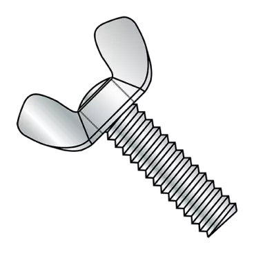 M6-1.0X20  Metric Light Series Cold Forged Wing Screw Full Thred American Type A2 Stainless