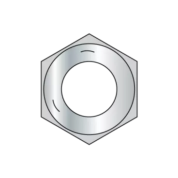 9/16-18  Fine Thread Hex Nut Grade 5 Domestic Zinc DFAR