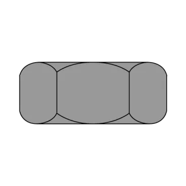 1/4-20  Finished Hex Nut Plain