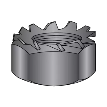 5/16-18  K Lock Hex Nut Black Oxide