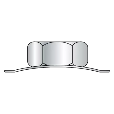 6-32  Conical K Keps Lock Nut Zinc and Bake
