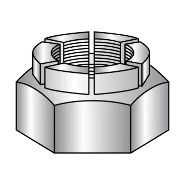 1/2-13  Flex Type Hex Lock Nut Full Height Heavy Hex Cadmium and Wax