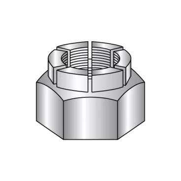 10-32  Flex Type Hex Lock Nut Full Height Light Cadmium and Wax