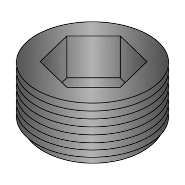 1/2  Dry Seal Socket Pipe Plug Plain