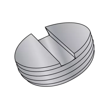 3/4-14  Slotted Pipe Plug Die Cast Zinc Alloy