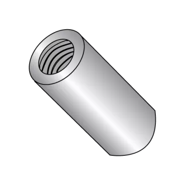 6-32X1/4  One Quarter Round Standoff Brass Nickel