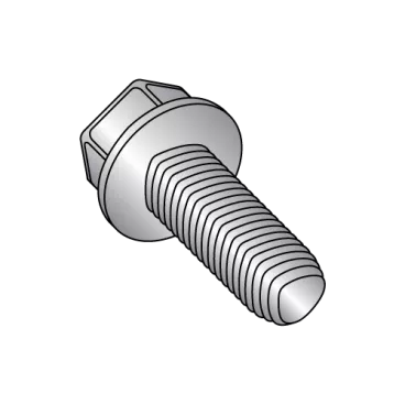 10-24X1  Unslot Ind Hex Wash Taptite Alternative Full Thread 18-8 Stainless Passivate Wax