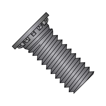 6-32X1/2  Self Clinching Stud F/T Hardened Steel Heat Treated Black Oxide and Oil
