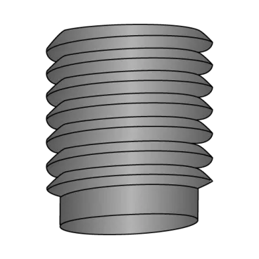 5/16-18X3/4  Coarse Thread Socket Set Screw Half Dog Point Plain Made In USA