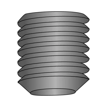 5/16-18X1  Coarse Thread Socket Set Screw Flat Point Plain