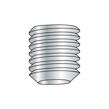 10-32X3/8  Fine Thread Socket Set Screw Flat Point Imported
