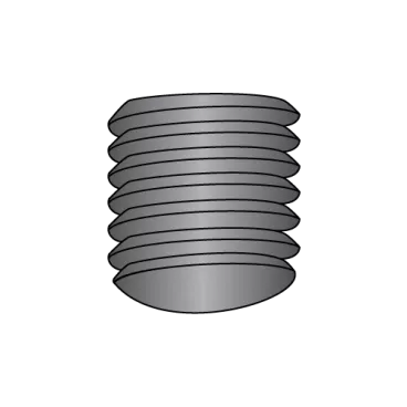 10-32X3/8  Fine Thread Socket Set Screw Oval Point Imported