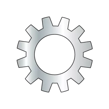 1/4  External Tooth Lock Washer Zinc