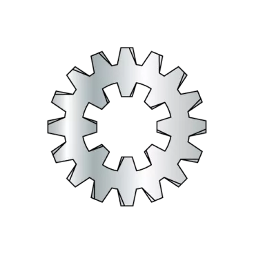 1/4  External Internal Combination Tooth Lock Washer Zinc
