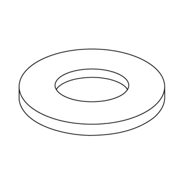 2X1/4X.032  Flat Washer Nylon
