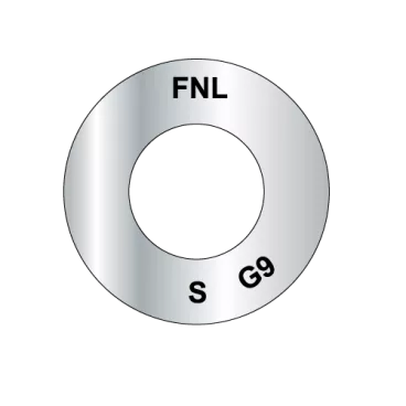 5/16  SAE Flat Washer Grade 9 Gray/Silver 1,000 Hr Corrosion Resistant