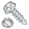 Serrated Hex Washer - Unslotted - Self Drilling Screws - Zinc - #3 Point