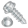 Serrated Hex Washer - Unslotted - Self Drilling Screws - Zinc #2 Point