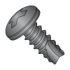 Pan - Phillips - Type 25 - Thread Cutting Screws - Black Zinc