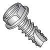 Slotted - Hex Washer - Thread Cutting Screws - Type 25 - 18-8 Stainless Steel