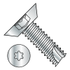 Flat - Undercut - Six-Lobe - Type 25 - Thread Cutting Screws - Zinc