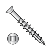Square Recess - Trim Head - Drywall Screws - Type 17 Point - 18-8 Stainless