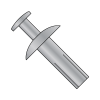 Drive Pin Rivets - Brazier Head - Aluminum - Tamper Resistant