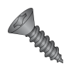 Flat - Phillips - Type AB - Self Tapping Screws - Black Oxide