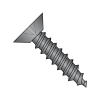 Flat - Phillips - Undercut - Type AB - Self Tapping Screws - Zinc Black