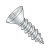 Flat - Square Recess - Type AB - Self Tapping Screws - Zinc