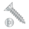 Flat - Six-Lobe - Undercut - Type AB - Self Tapping Screws - Zinc