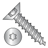 Flat - Six-Lobe - Undercut - Type AB - Self Tapping Screws - 18-8 Stainless