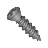 #8 Oval Phillips w/ #6 Head - Type A - Self tapping Screws / "Oval Trim Head" Screws