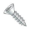 Flat - Square Recess - Type A - Self Tapping Screws - Zinc