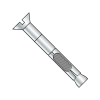 Slotted - Flat Head - Sleeve Anchor - Steel - Zinc Plated