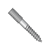 Hanger Bolts - Plain Centered - 18-8 Stainless