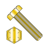 Grade 8 - Hex Tap Bolts - Fully Threaded - Zinc Yellow