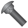Carriage Bolts - Low Carbon Steel - Black Zinc