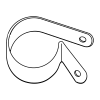 Standard Cable Clamps - Nylon