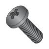 DIN 7985A - Pan Phillips - (Type H) - Machine Screws - Black Oxide