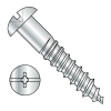 Round - Combination - Full Body Wood Screws - Zinc