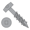 Modified Pan - Square Recess - Type 17 Point - Pocket Hole - Face Framing Screws - High Low Thread - Plain